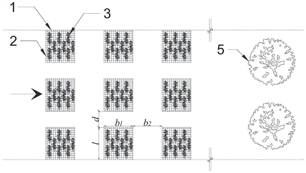 Novel combined ecological seawall structure and manufacturing method thereof