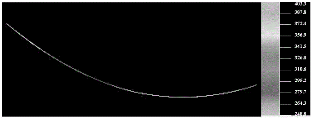 Airborne laser radar point cloud based three-dimensional reconstruction method for single-stage single power lead wire