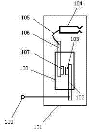 Anti-explosion electric connection device