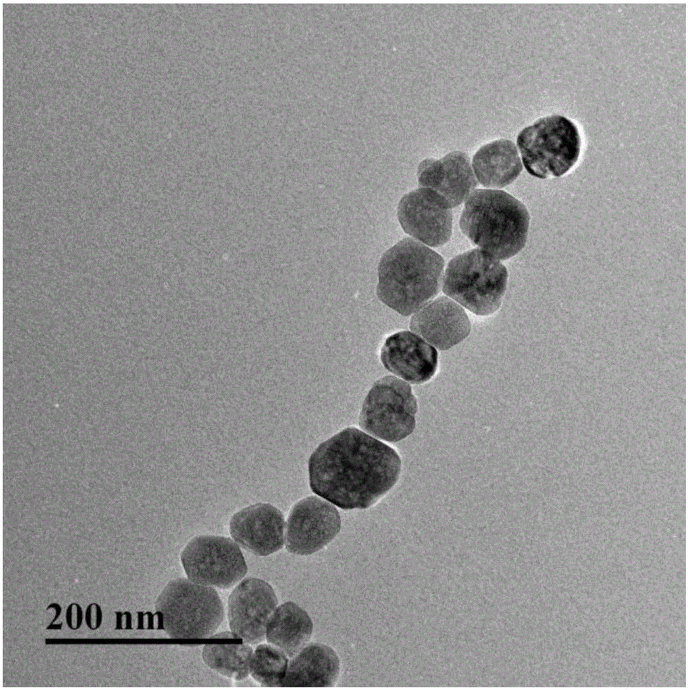 Method for detecting ochratoxin A based on near-infrared up-conversion luminescence marking and magnetic separation