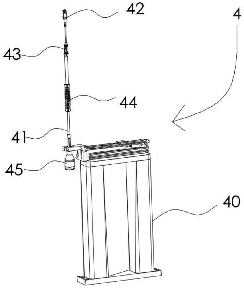 OCR laminating machine internal height measurement assembly and height measurement method