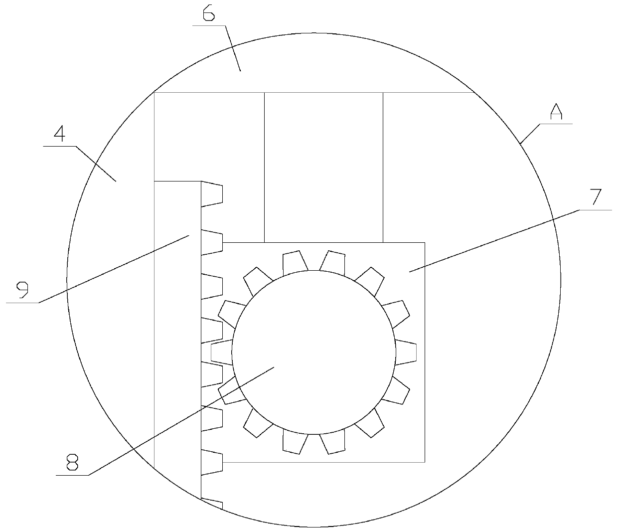 Safety laser welding device with smoke treatment function