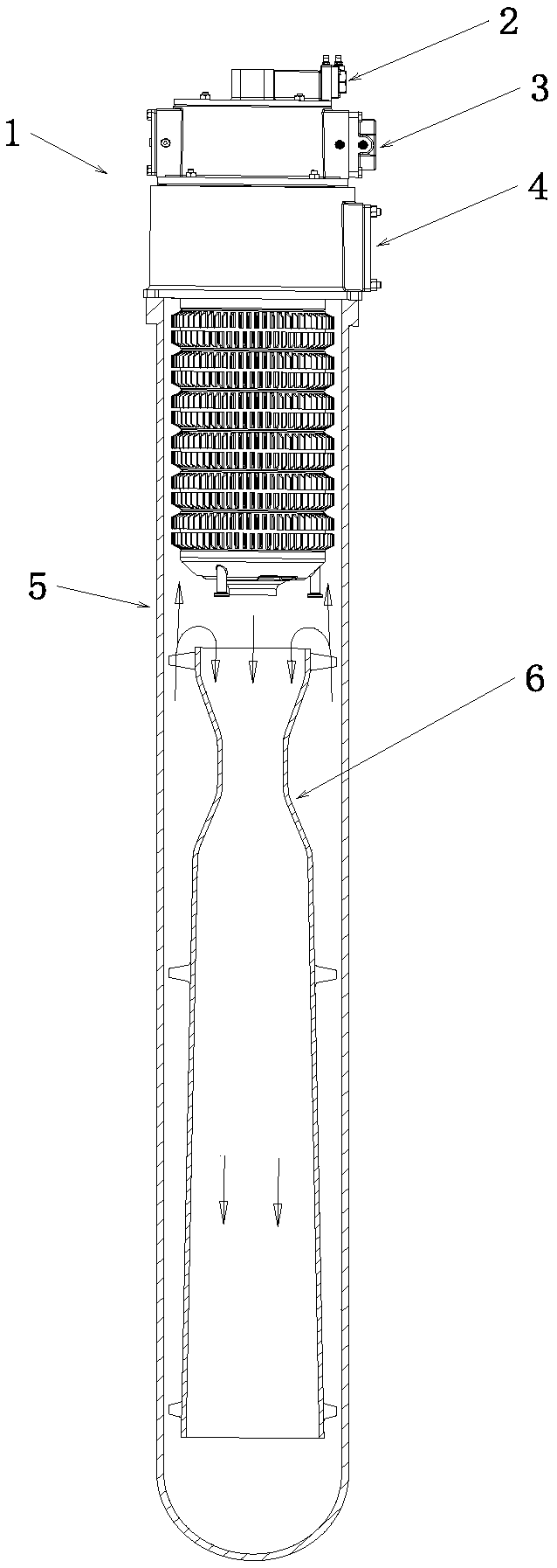 Inner flame tube applicable to radiant tube and radiant tube