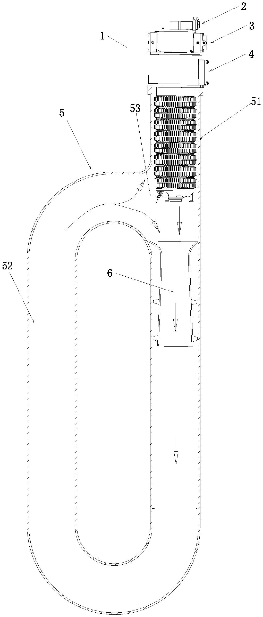 Inner flame tube applicable to radiant tube and radiant tube