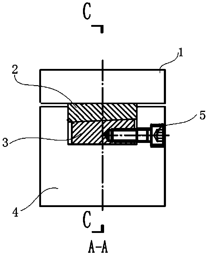 Local adjusting method of bending machine deflection compensation workbench