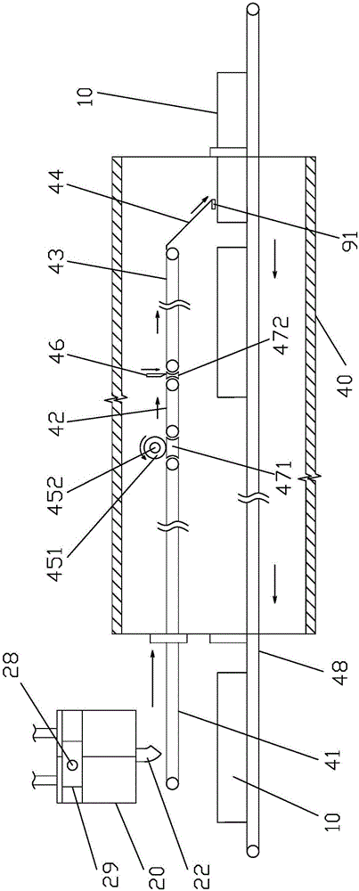 Food forming and baking integrated production equipment