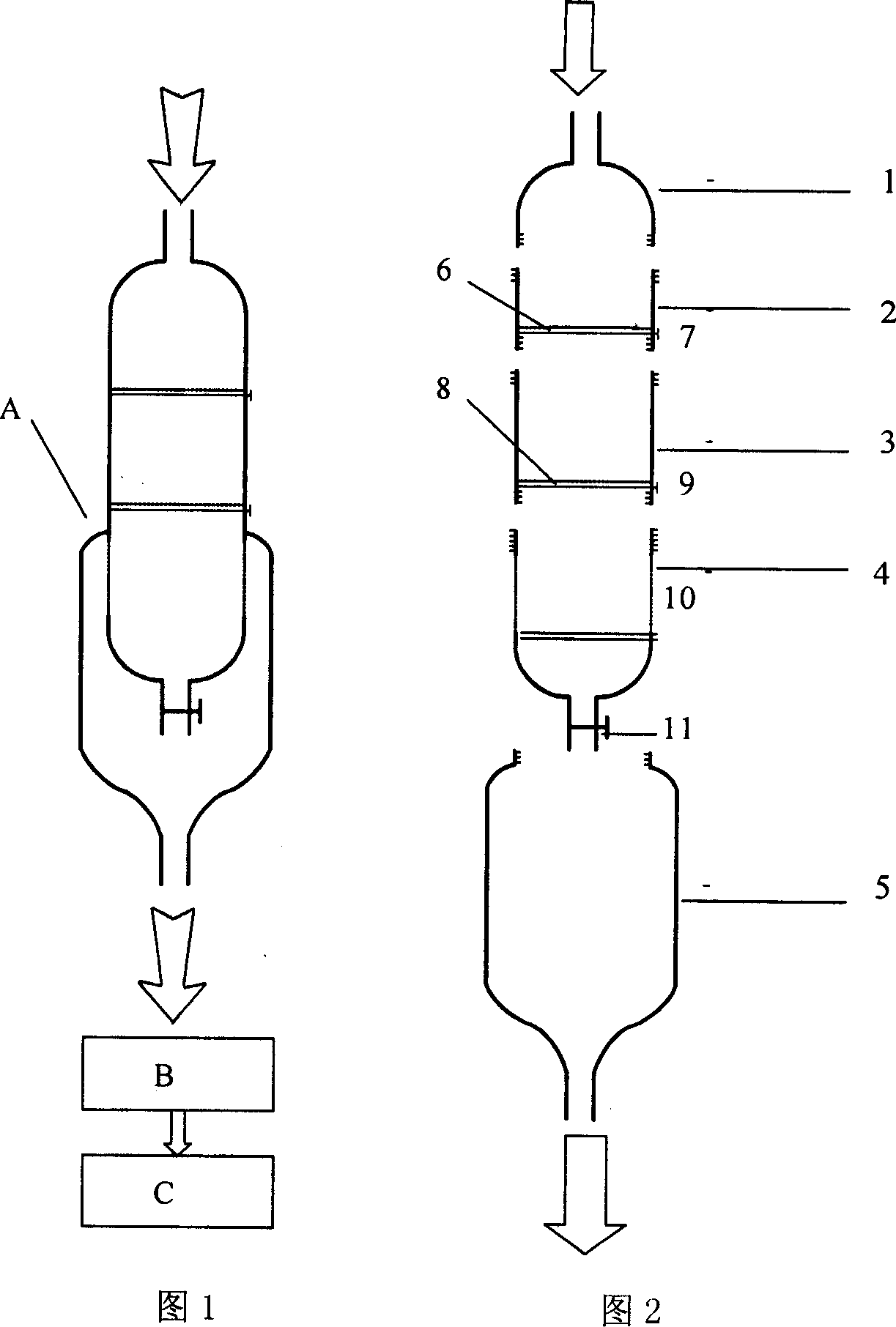 Shipping ballast water plankton splitting sampling device