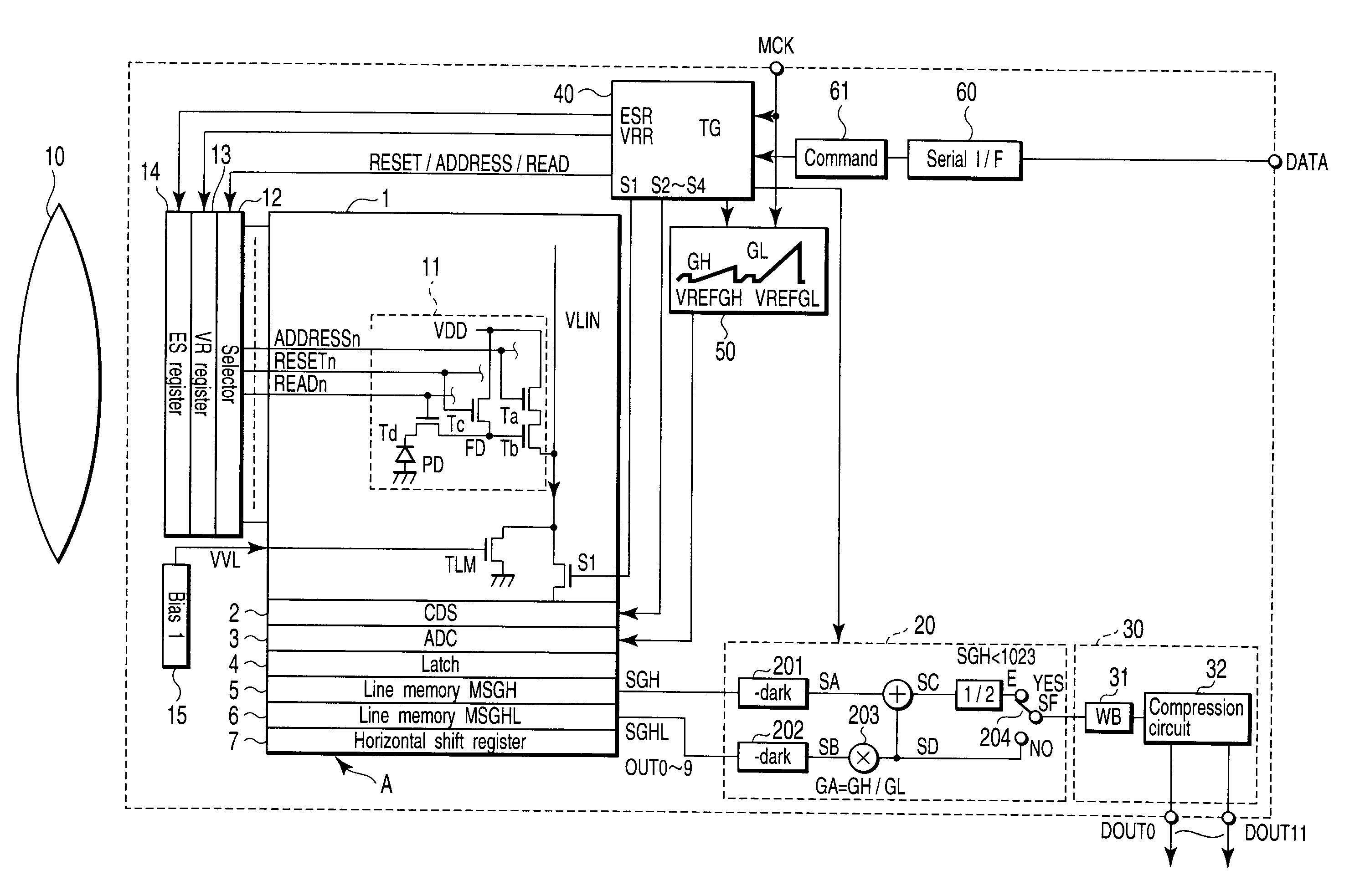 Solid-state image sensing device