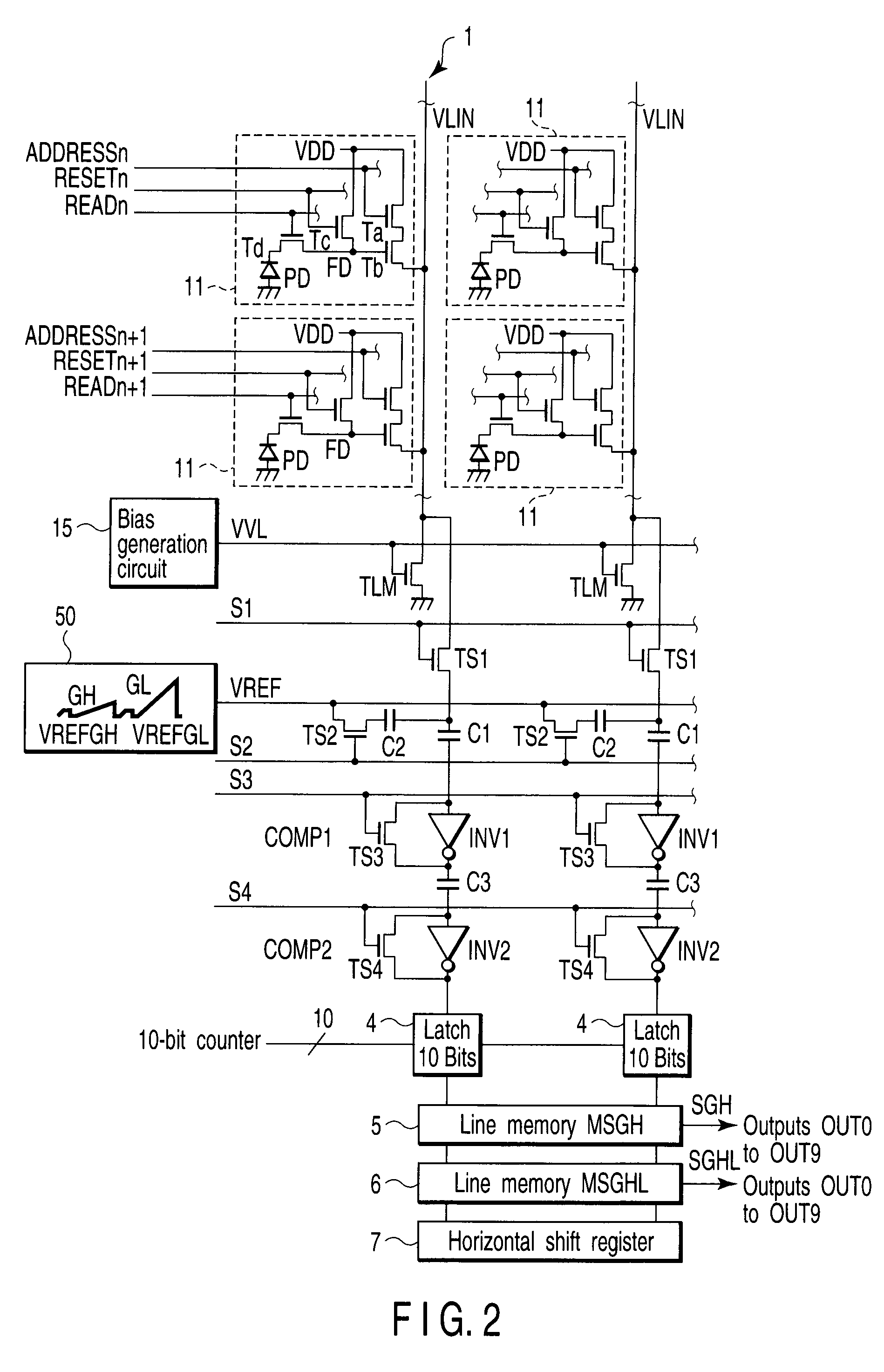 Solid-state image sensing device