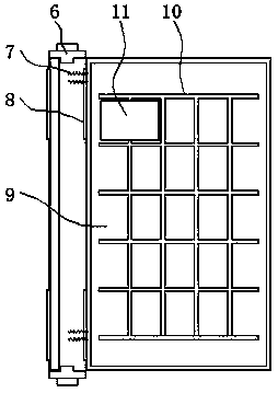 A combined distribution cabinet convenient to install