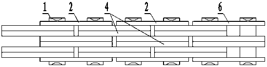 Non-standard toothed chain processing method and non-standard toothed chain