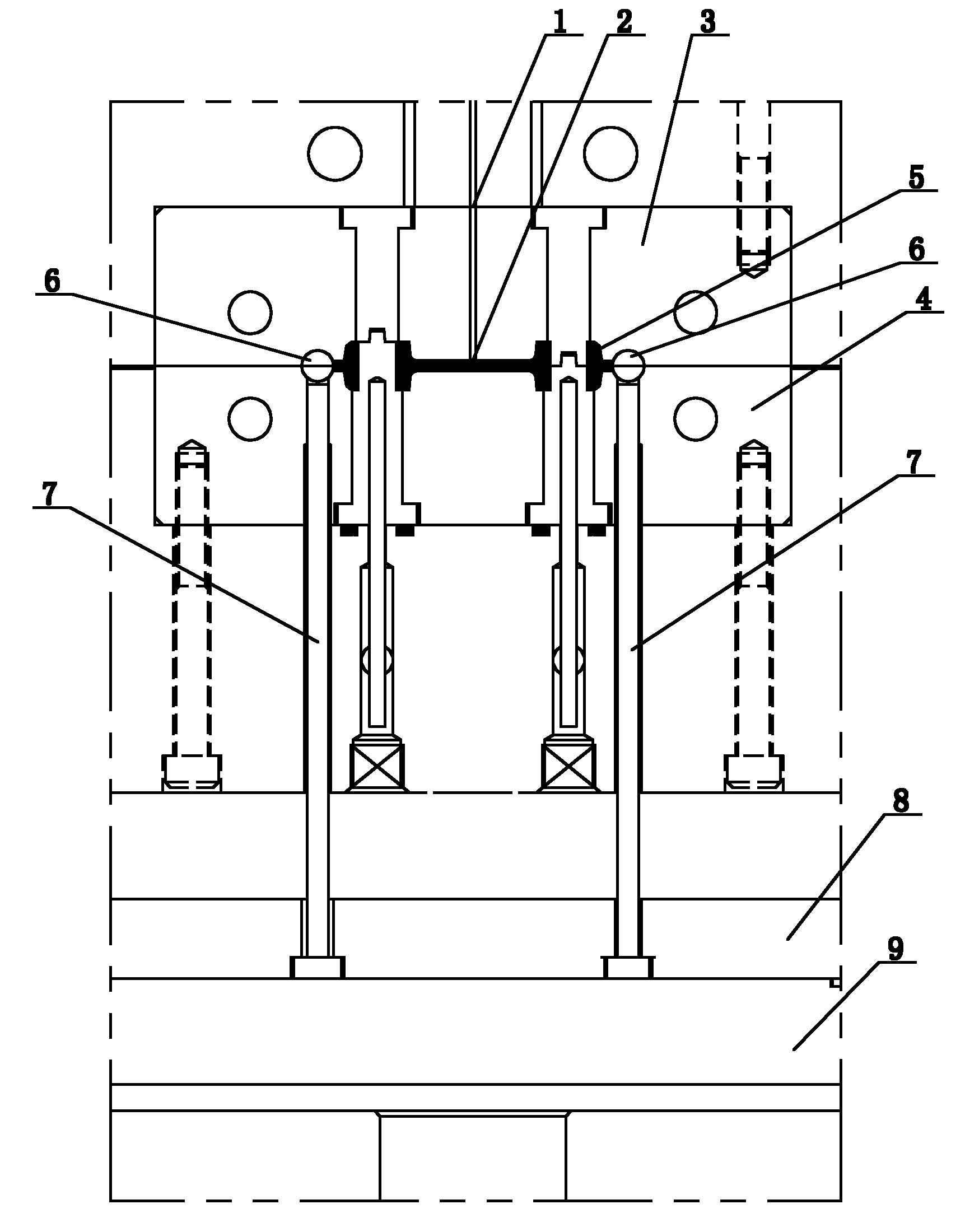 Mould structure of plastic injection product