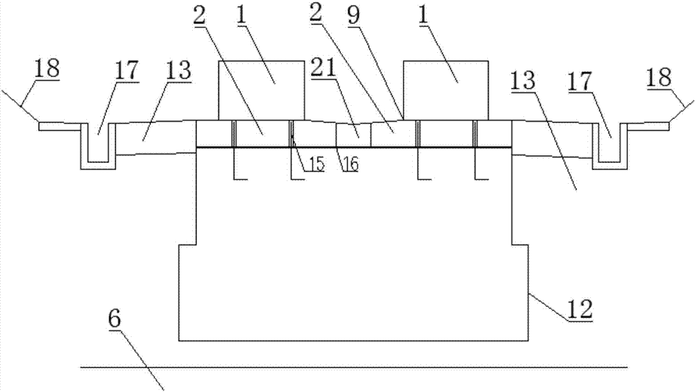 Pile Foundation Joist Fractional Rail Beam Transition Section Structure in Medium and Low Speed ​​Maglev Double Line Excavation Section