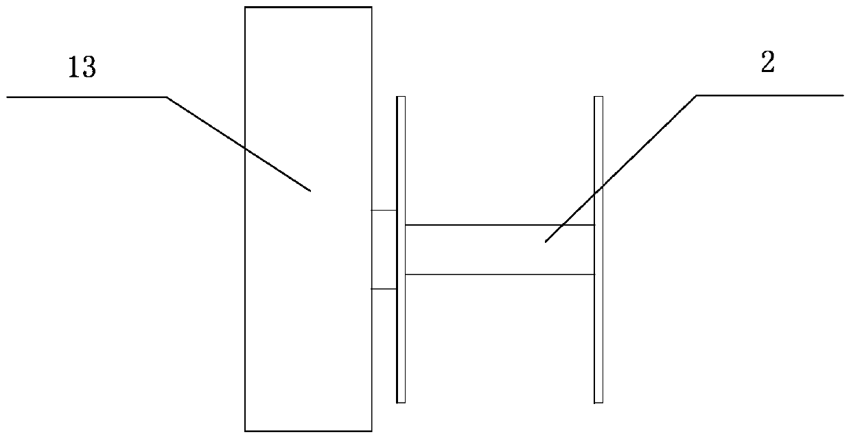 An all-round special device for line construction and a method for using the device to realize wire reel loading