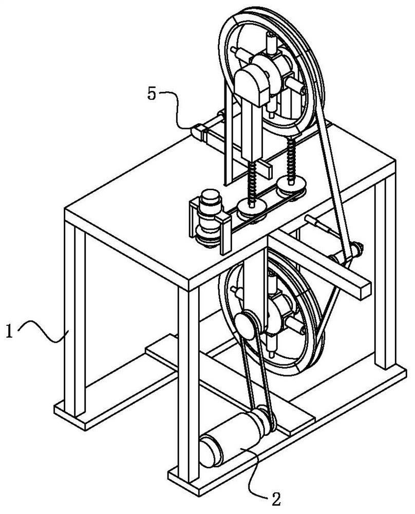 Efficient T-ingot band saw sawing equipment based on energy conservation and environmental protection