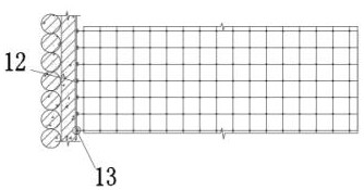 Erecting construction method for basement outer wall pre-counter-pull bent frame single-side formwork supporting system