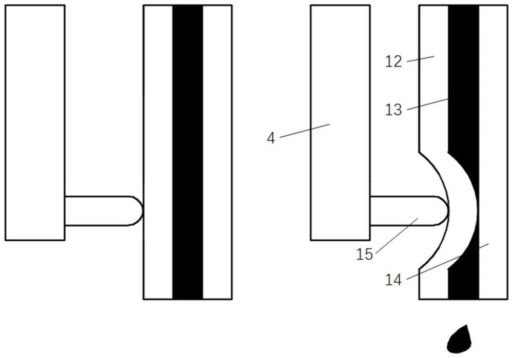 Single cell sorting device and method based on image processing and microfluidic printing