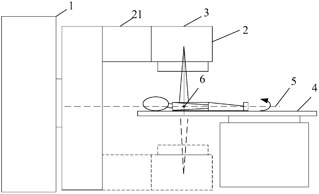 Supporting device and radiotherapy system of radiotherapy equipment