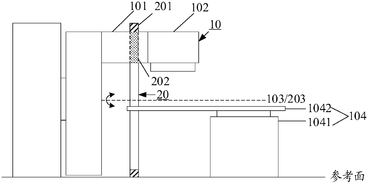 Supporting device and radiotherapy system of radiotherapy equipment