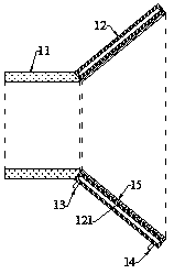 Jacket cooling disassembling type flame spraying device