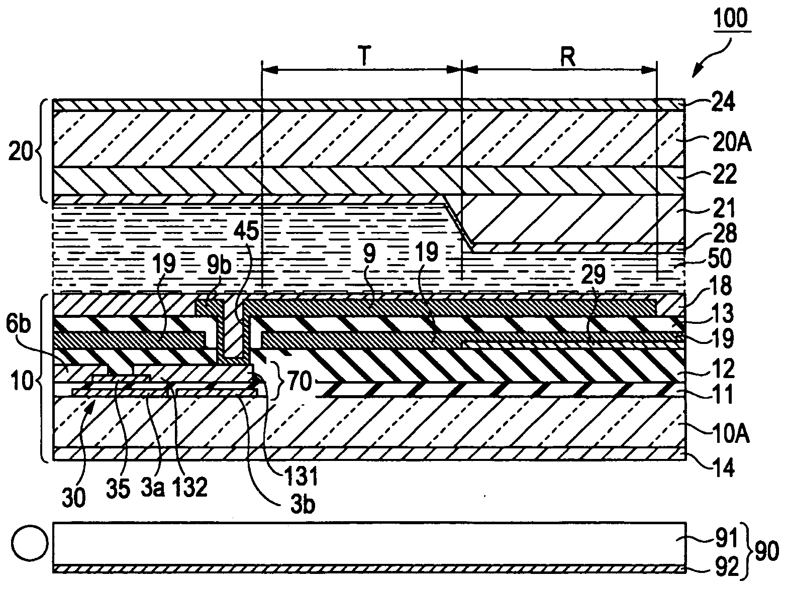 Liquid crystal display device and electronic apparatus