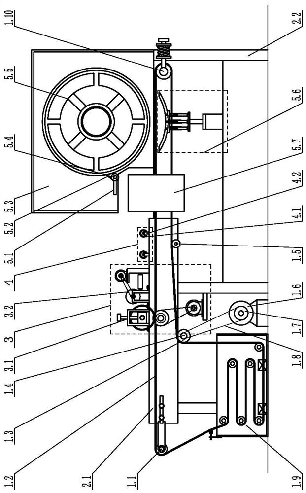 Full-automatic hotcake baking machine