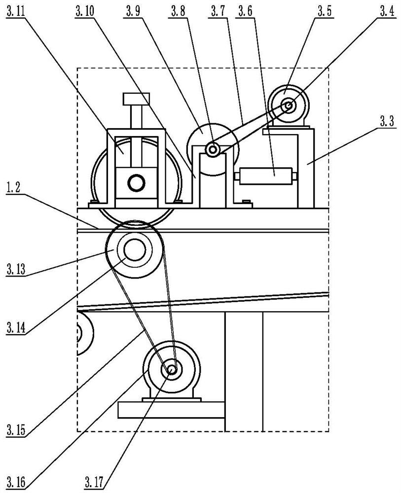 Full-automatic hotcake baking machine