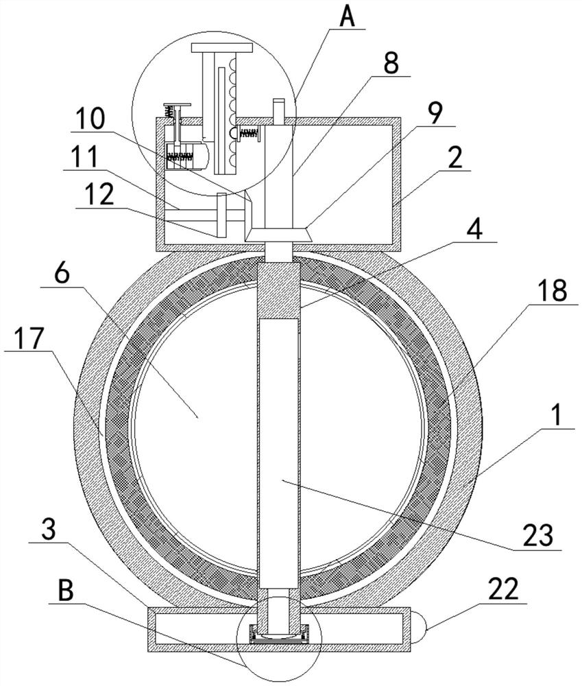 Stop valve with high-temperature and high-pressure air leakage prevention function