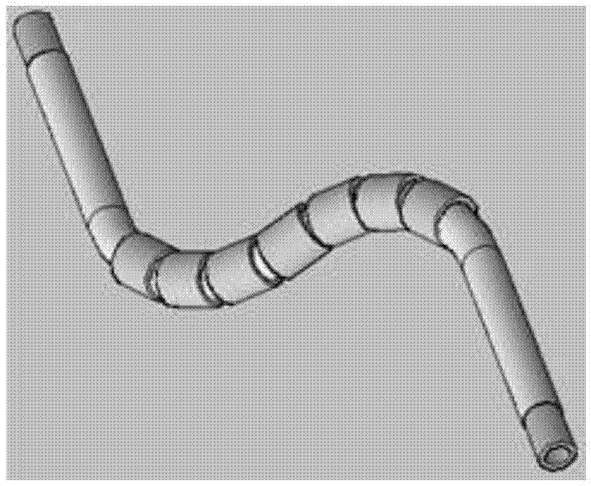 Casting method of S-channel depleted uranium shielding body