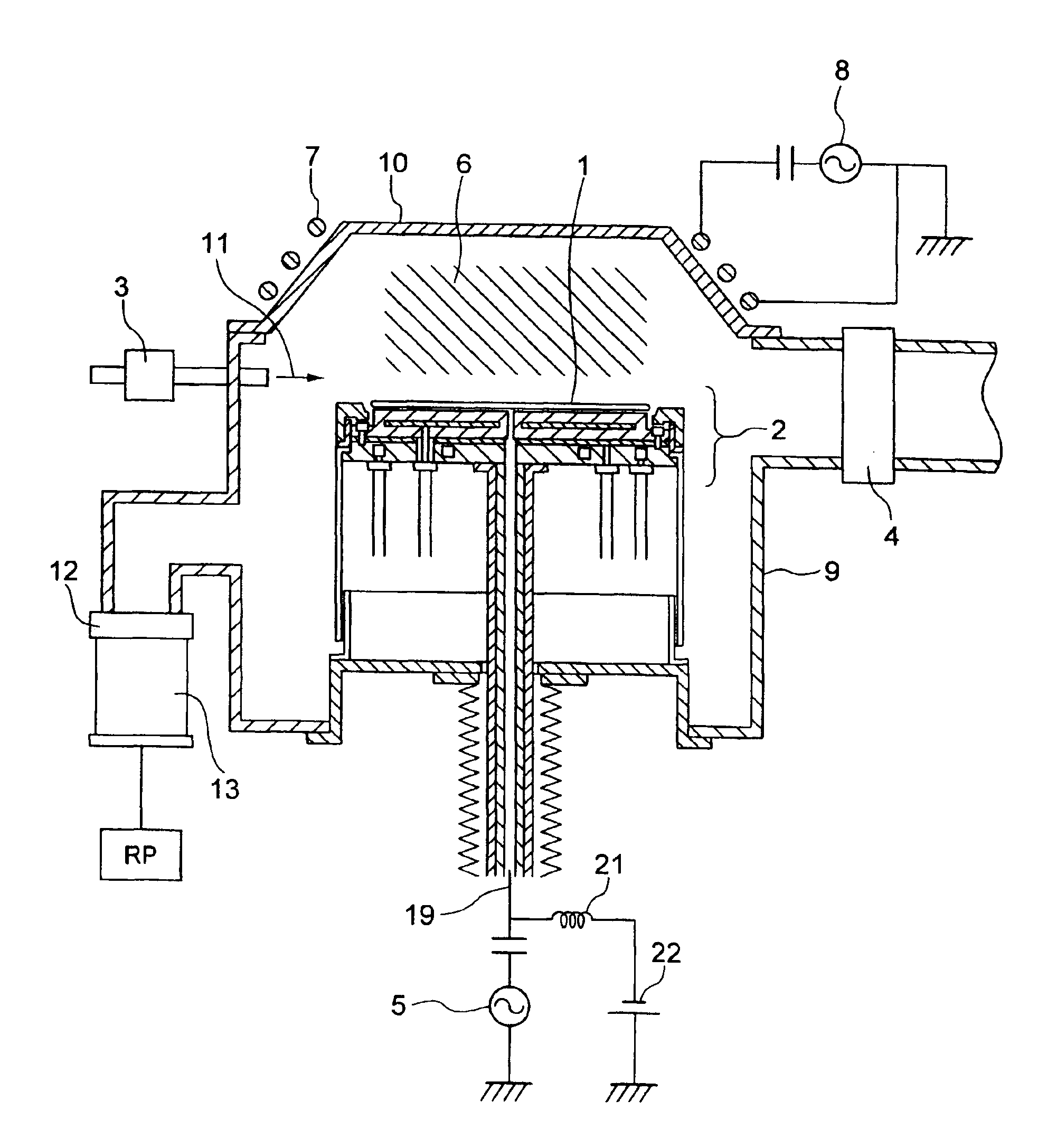 Wafer stage for wafer processing apparatus