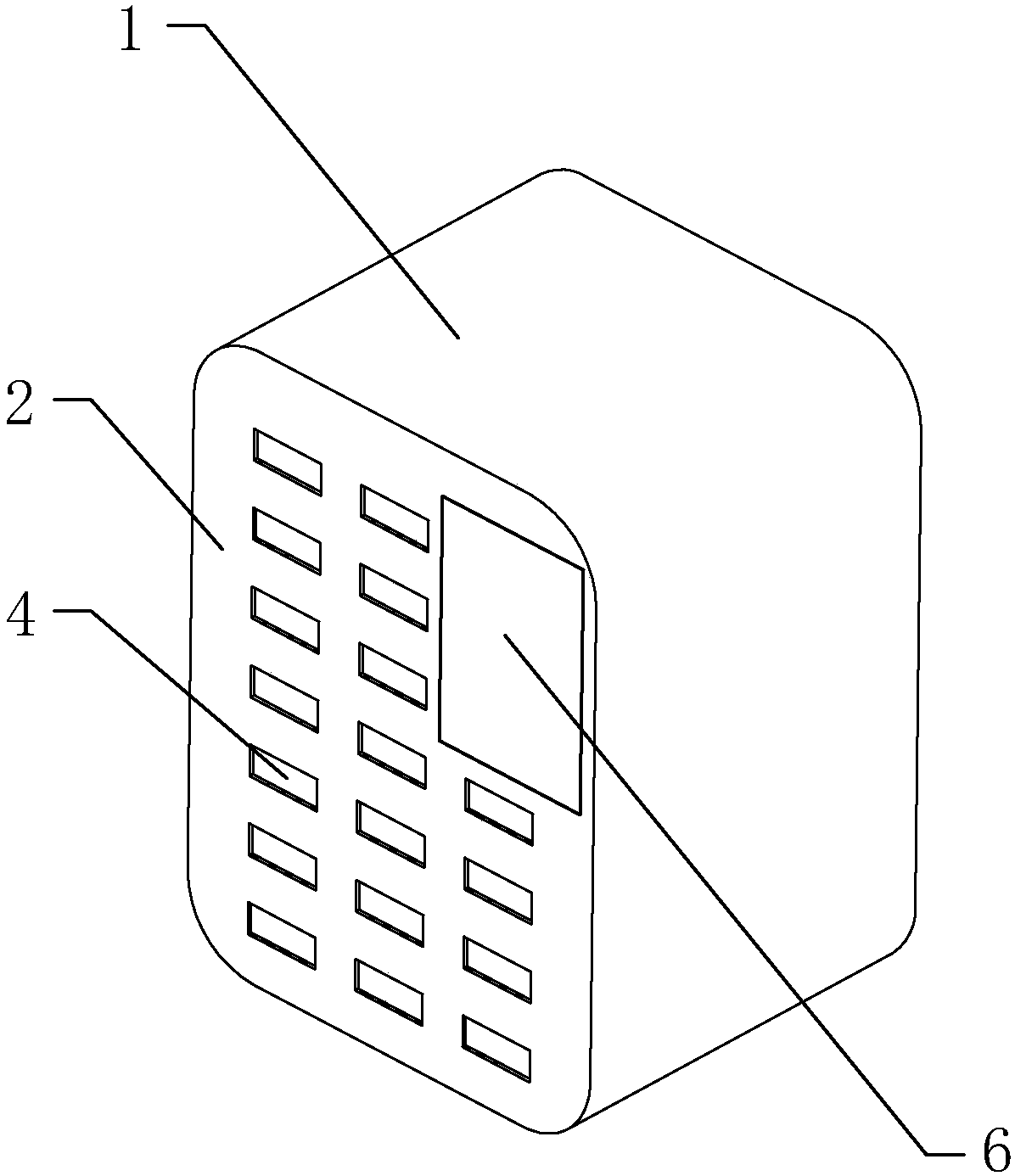 A shared charging treasure rental cabinet