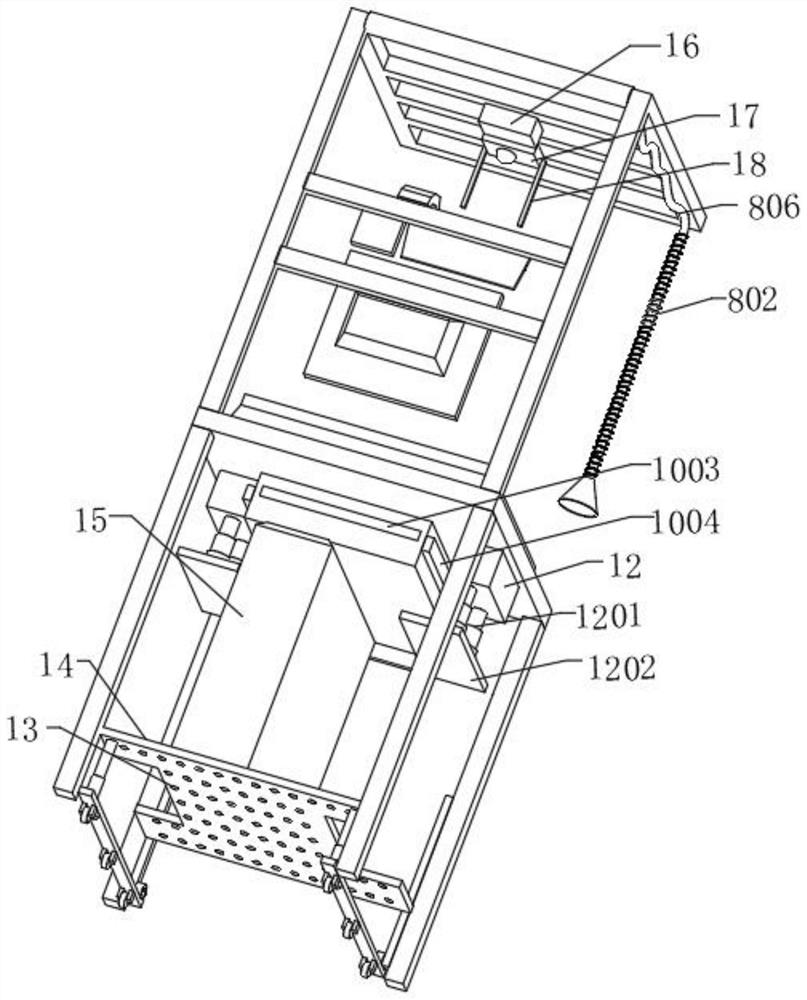 Rapid code scanning equipment for intelligent logistics