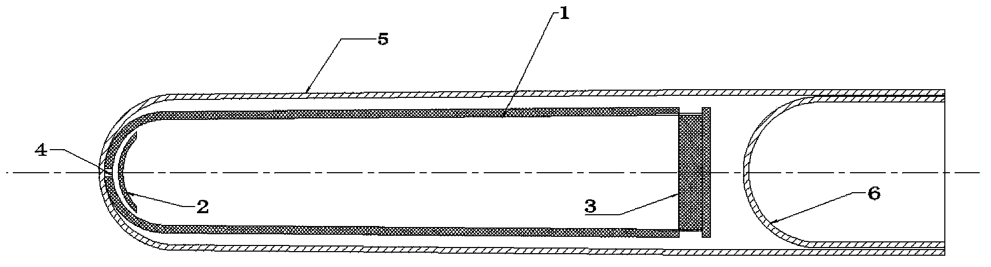 Large-diameter CdTe or CdZnTe polycrystalline rod synthesis apparatus and preparation method thereof