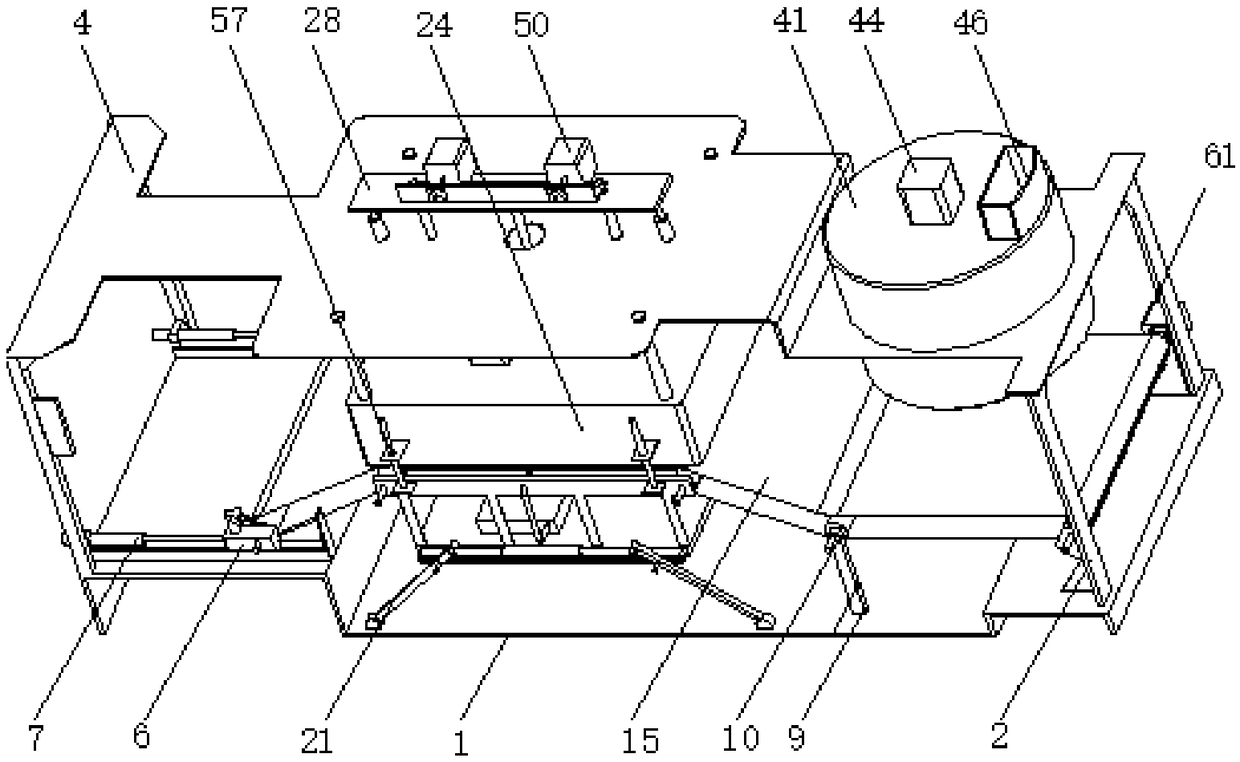 Vacuum vibration pressing machine for preparation of quartz stone