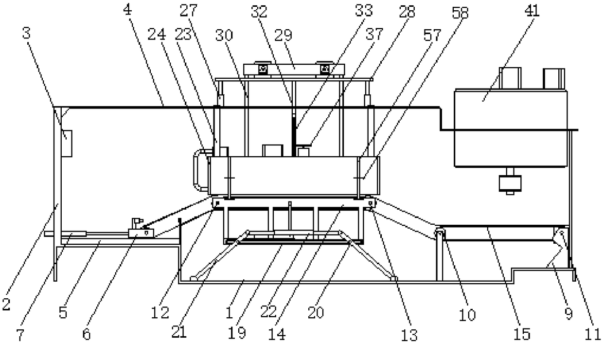 Vacuum vibration pressing machine for preparation of quartz stone