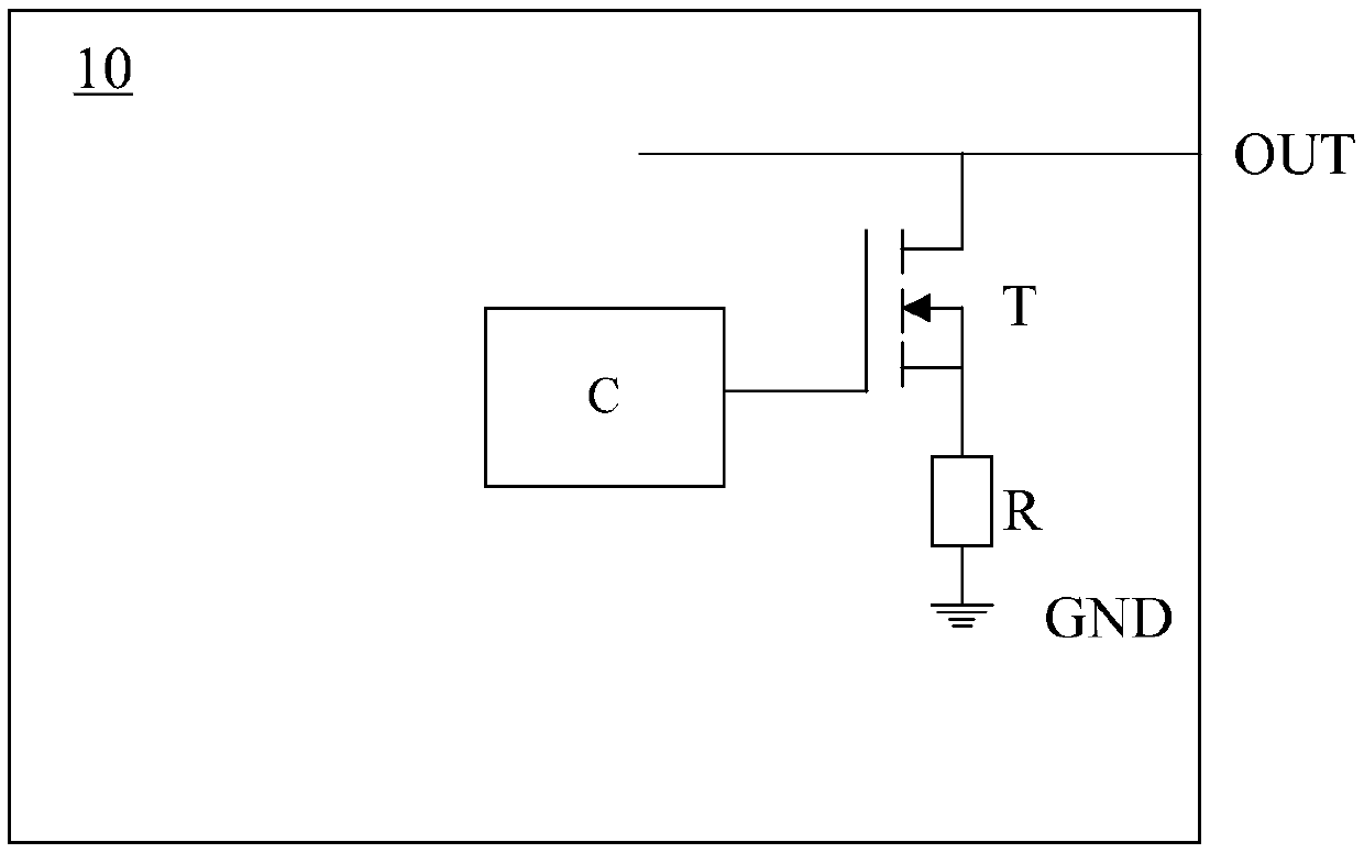 Power chip and display device