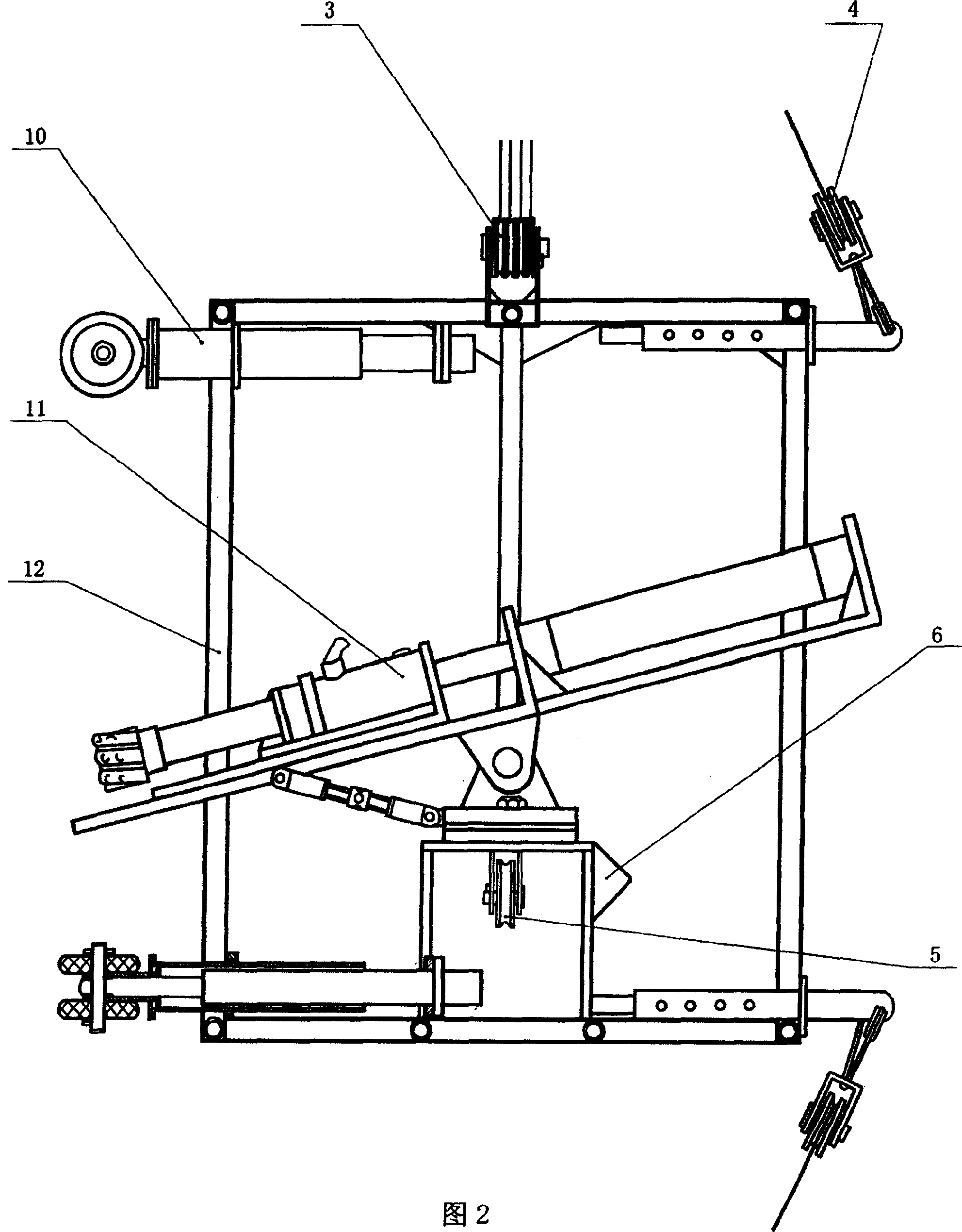 High grade rock and soil anchoring construction method and apparatus