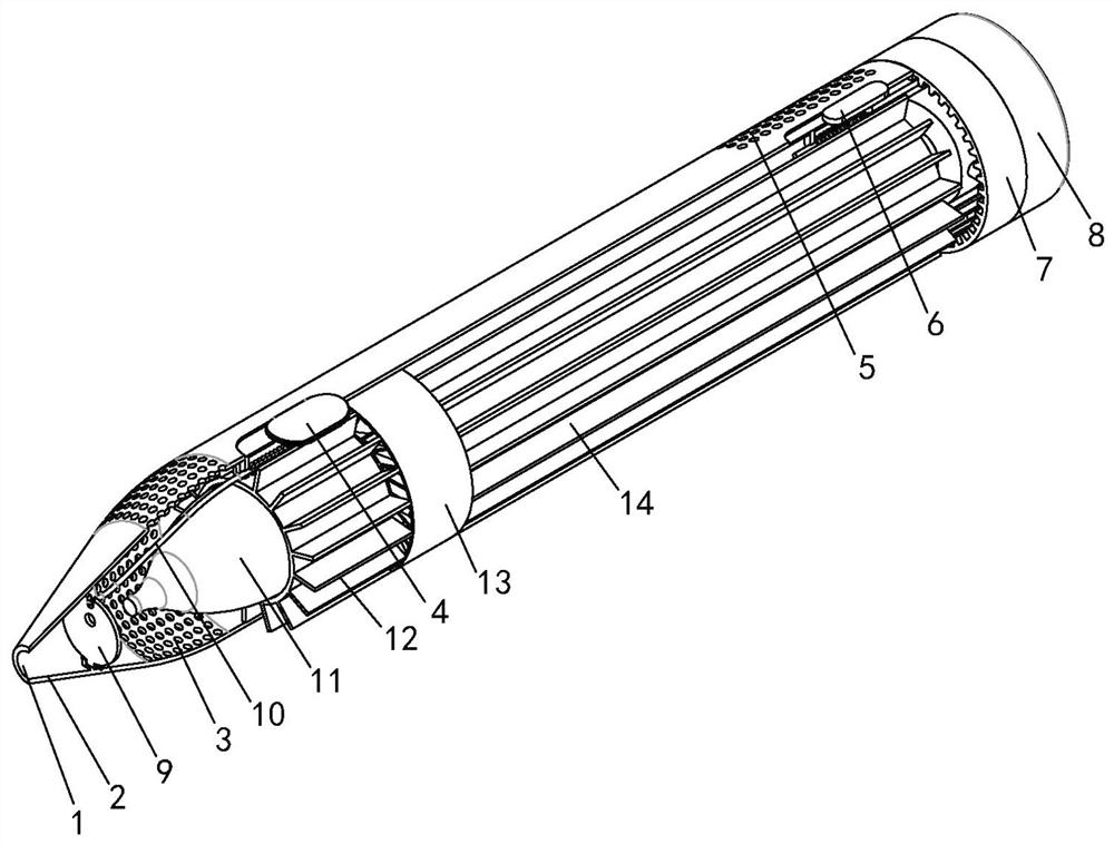 Pulse laser beauty treatment instrument