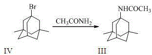 Method for preparing memantine hydrochloride