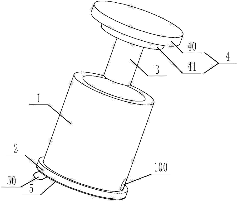 Inner-burning moxibustion paste with replaceable moxa cone and use method thereof