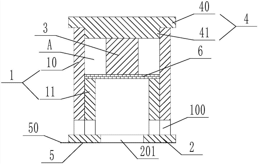 Inner-burning moxibustion paste with replaceable moxa cone and use method thereof