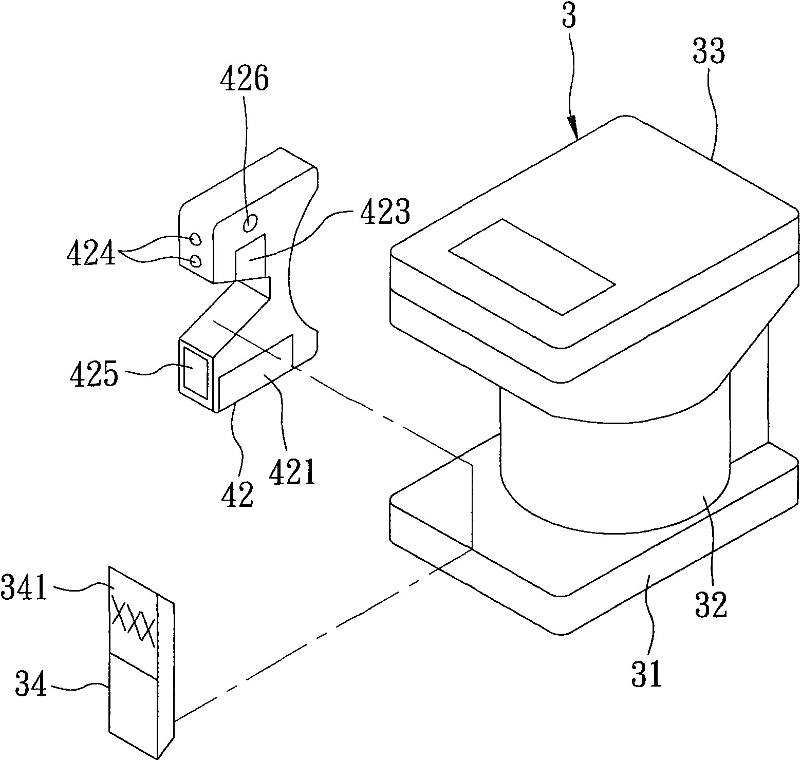 Medicine storage device with detection function