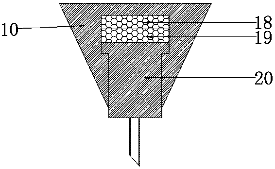 Stainless steel strainer machining device