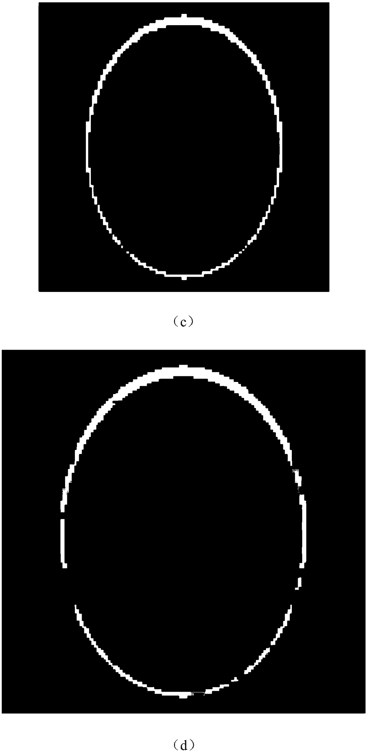 Terahertz high-resolution rapid imaging device based on block compressed sensing