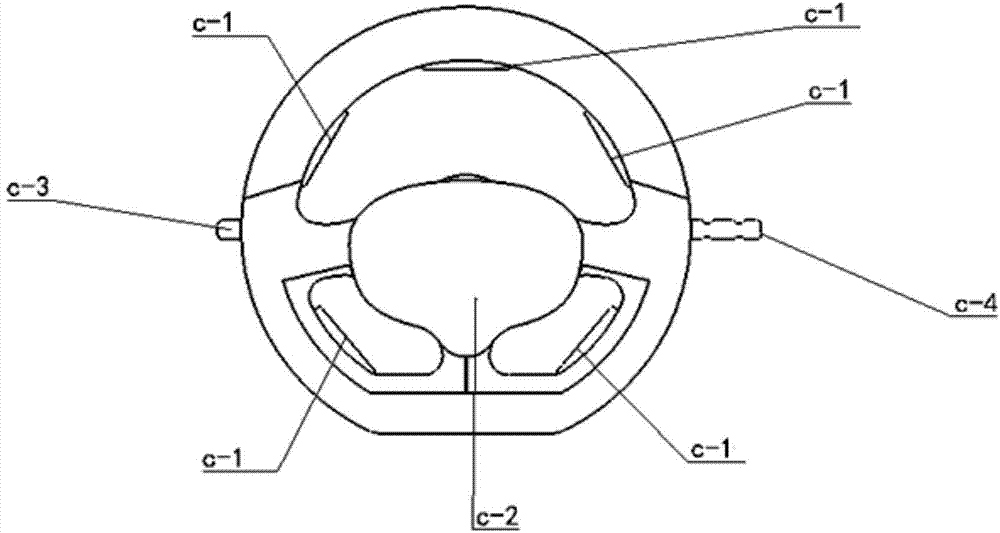 Vehicle accelerator operation system special for lower-limb-disabled person