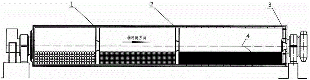 Mill capable of improving mixing amount of road cement mineral powder