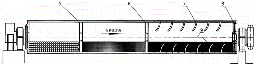 Mill capable of improving mixing amount of road cement mineral powder