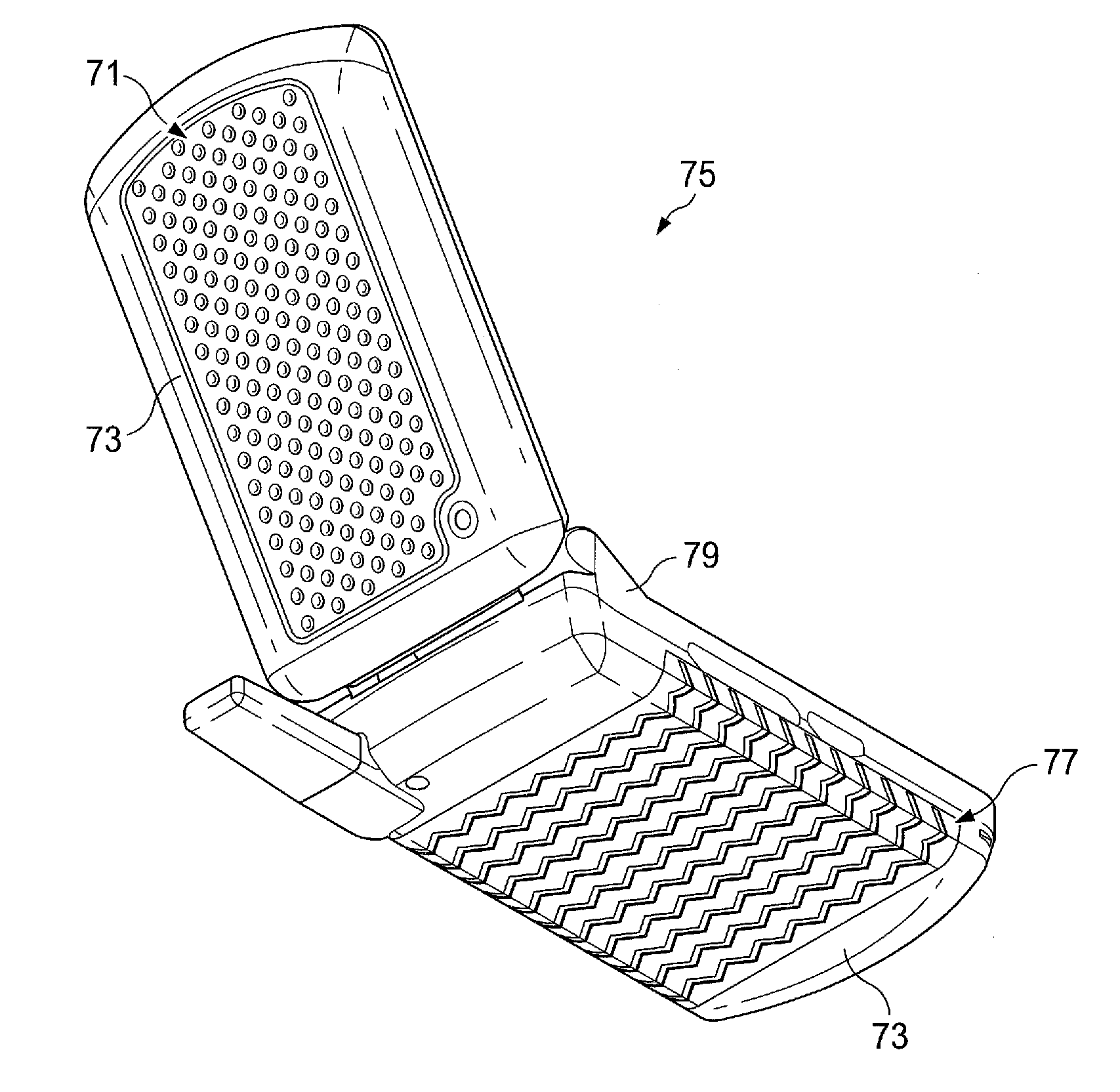 Adhesive backed skins and grips for handheld devices