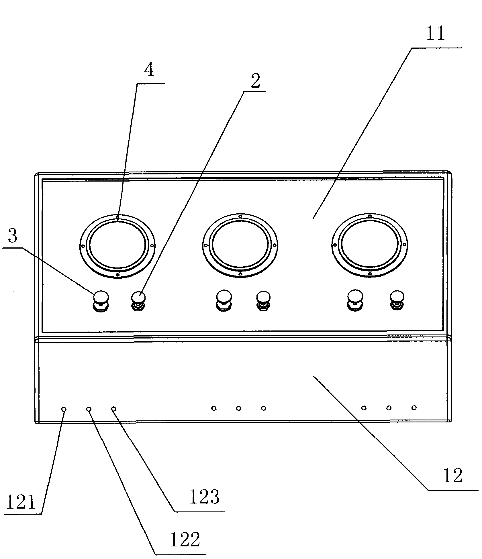 Simulative waterproof and dustproof level tester for photovoltaic junction box