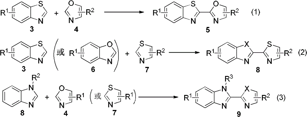 Silver-Catalyzed Synthesis of Biheterocyclic Molecules and Fluorescent Biheterocyclic Molecules